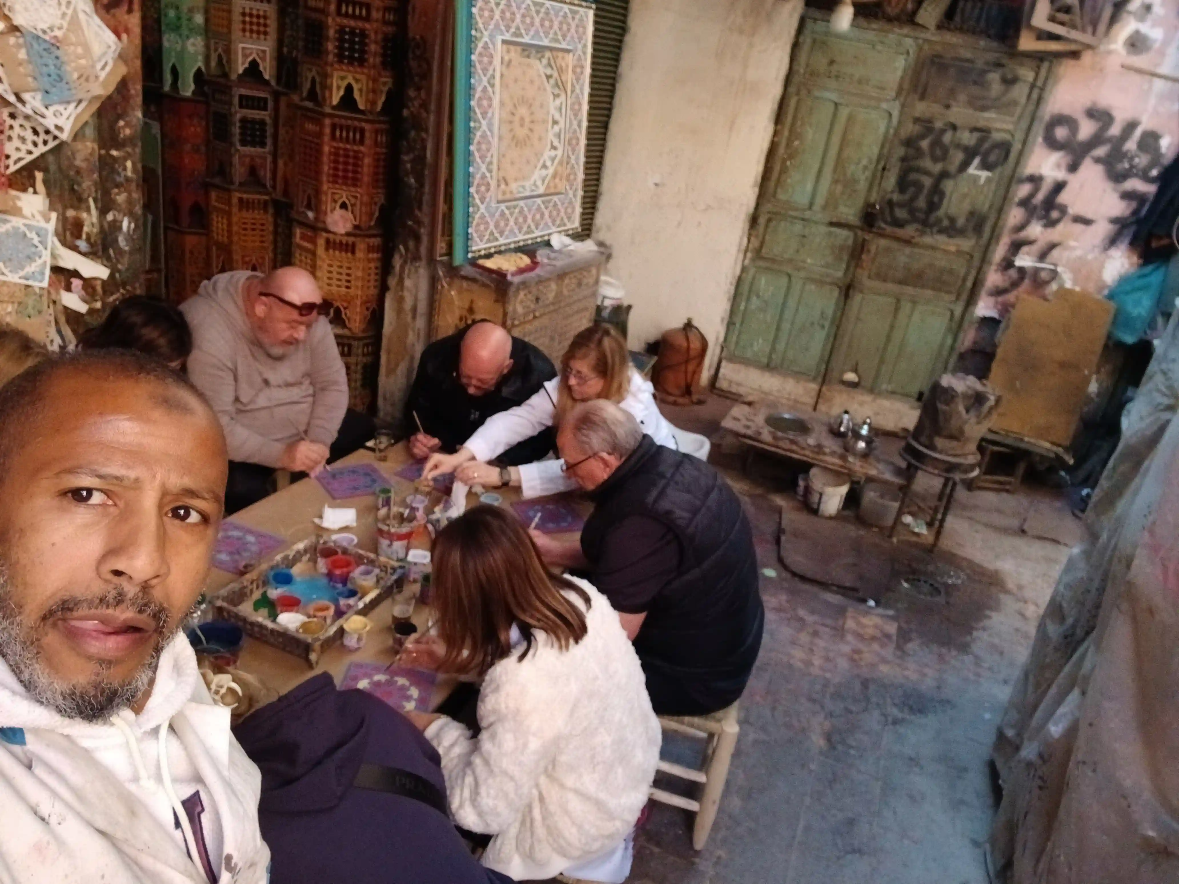 Traditional Moroccan motifs